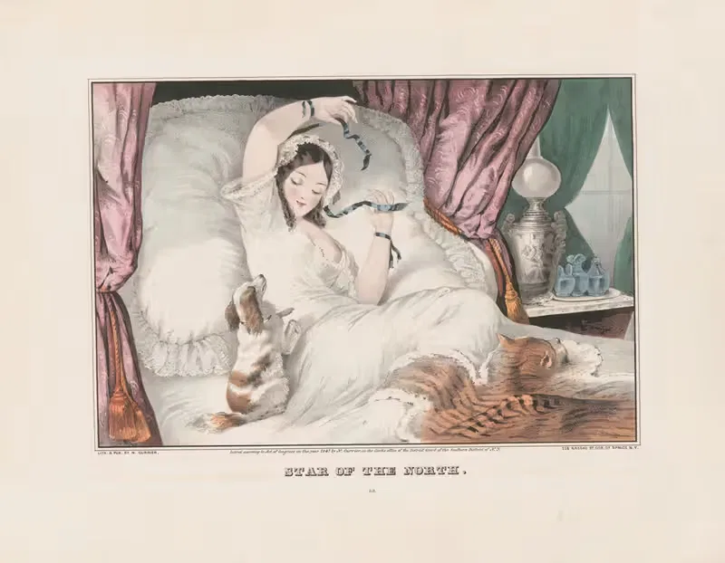 Star of the north — Currier & Ives.