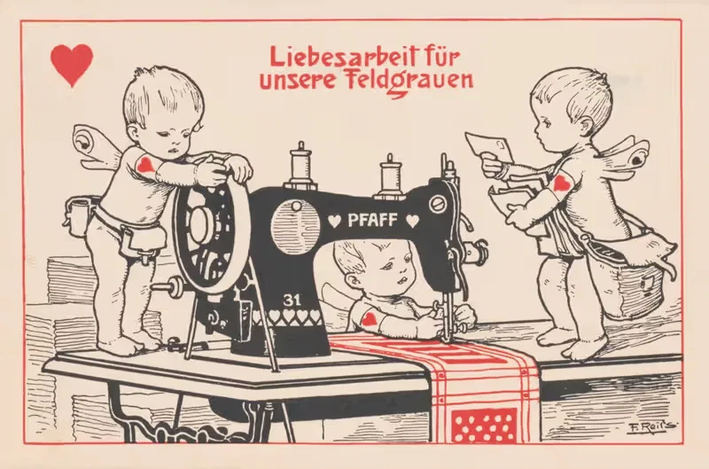 Liebesarbeit für unsere Feldgraven — Fritz Reiss