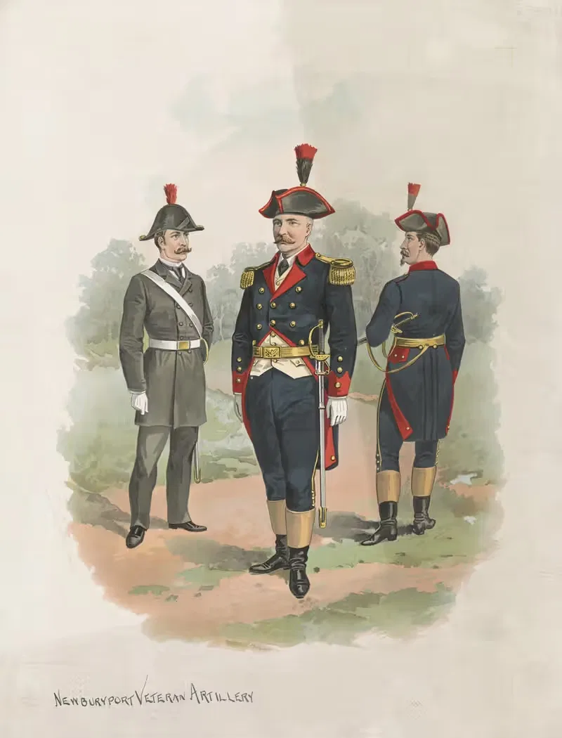 Newburyport veteran artillery — G.H. Buek & Co.