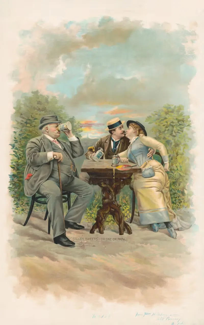 'Украденные сладости' – или один о папе by Генри Джером Шайл, 1893 — digital art print download