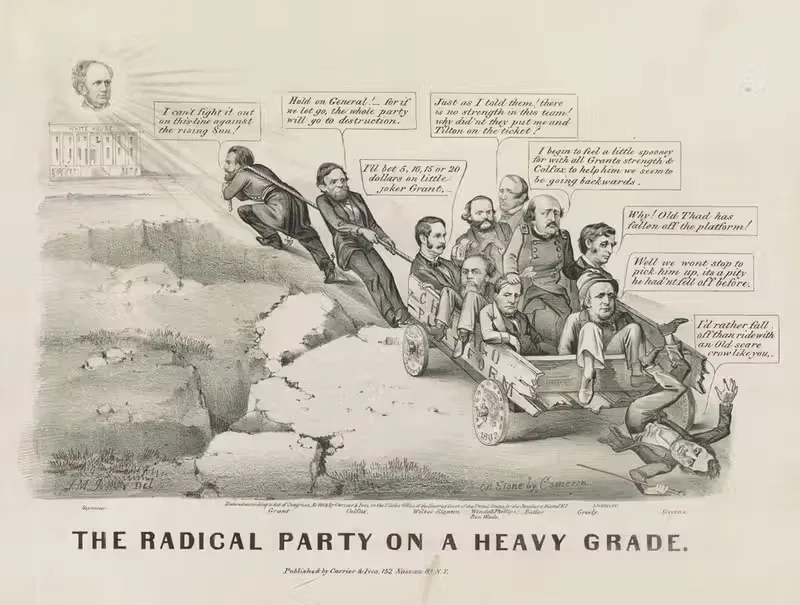 The Radical Party on a heavy grade — John Cameron