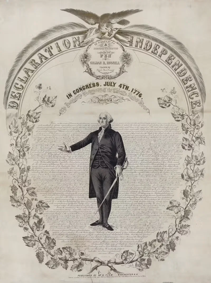 Declaration of Independence by John H. Bufford's & Sons — digital art print download