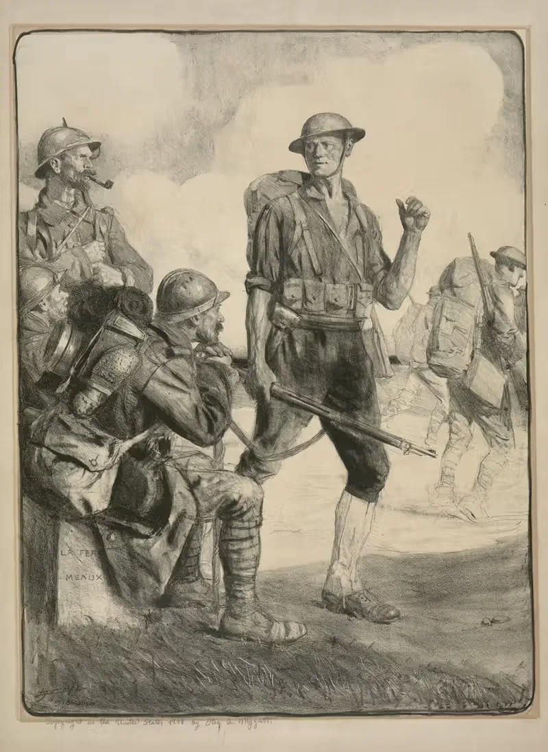 Я пришел тебя заменить by Люсьен Жона, 1918 — digital art print download