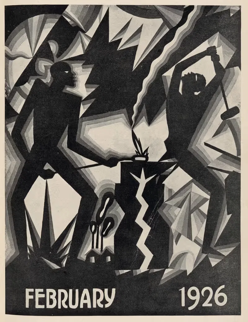 Opportunity Vol. 4, no. 38 Cover — Aaron Douglas