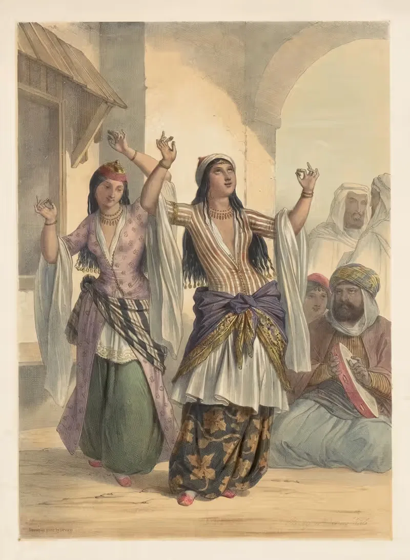 Dancing girls — Achille Devéria