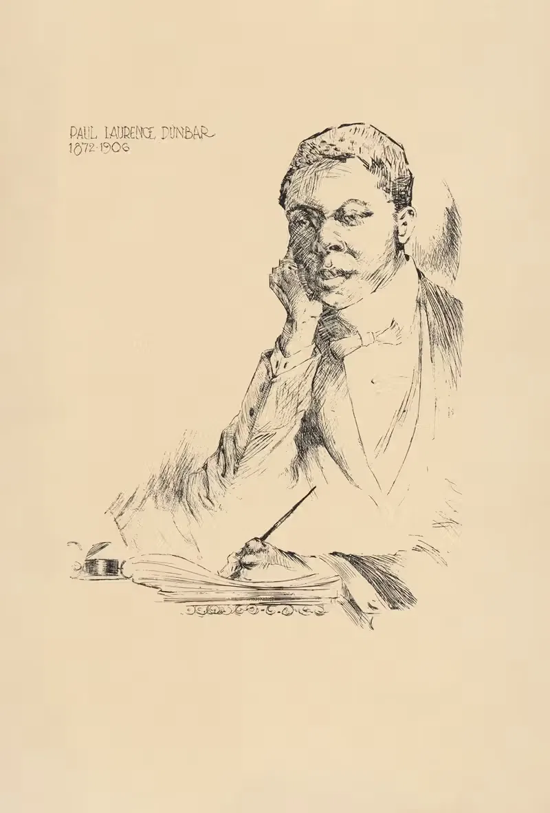 Пол Лоренс Данбар by Альберт Александр Смит, 1925 — digital art print download