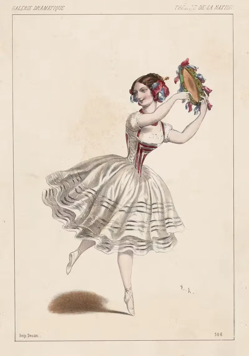 Mme Cérito-St.-Léon, rôle de Stella, 2e tableau — Alexandre Lacauchie