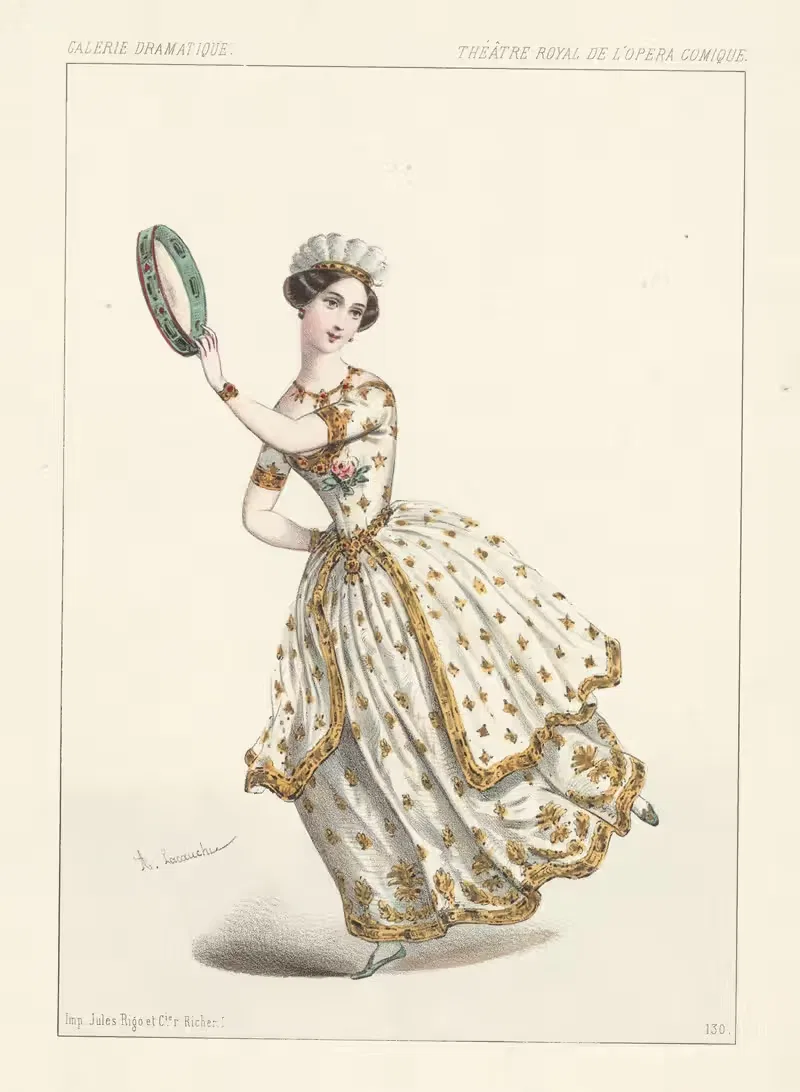 Mme. Darcier, dans Cendrillon by Alexandre Lacauchie — digital art print download