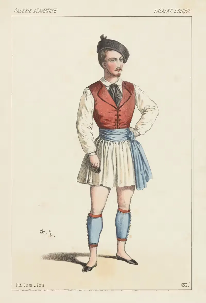 Сен-Леон, в Лютине долины by Александр Лакоши, 1853 — digital art print download