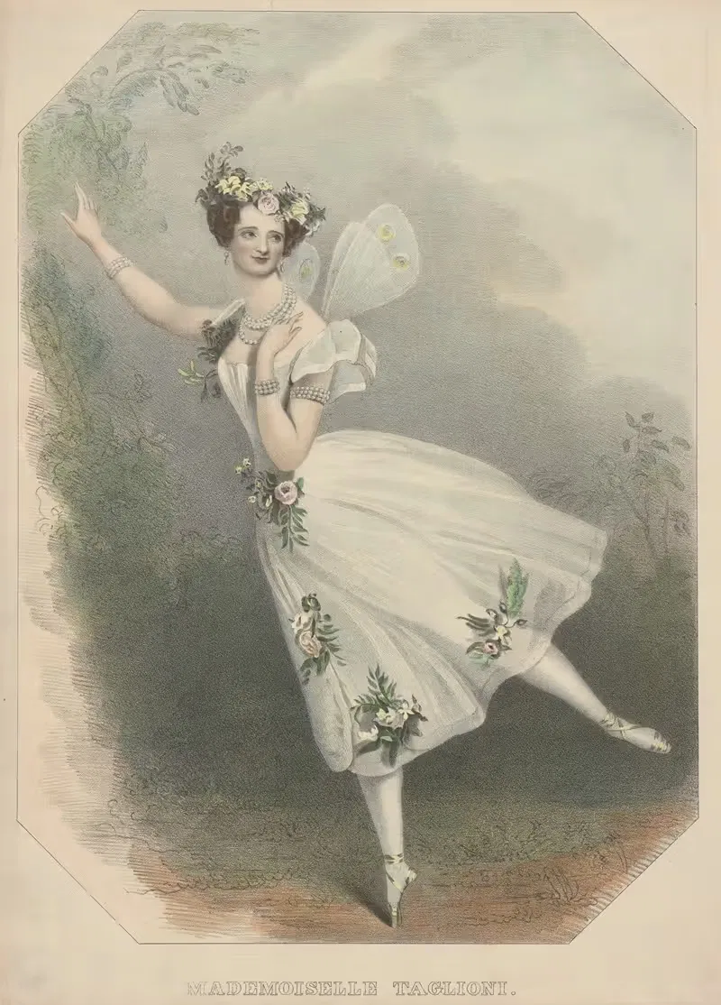 Mademoiselle Taglioni — Alfred Edward Chalon