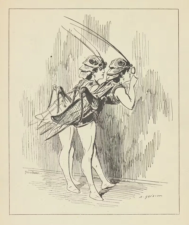 Les coulisses by Alfred Grévin, 1870-1879 — digital art print download