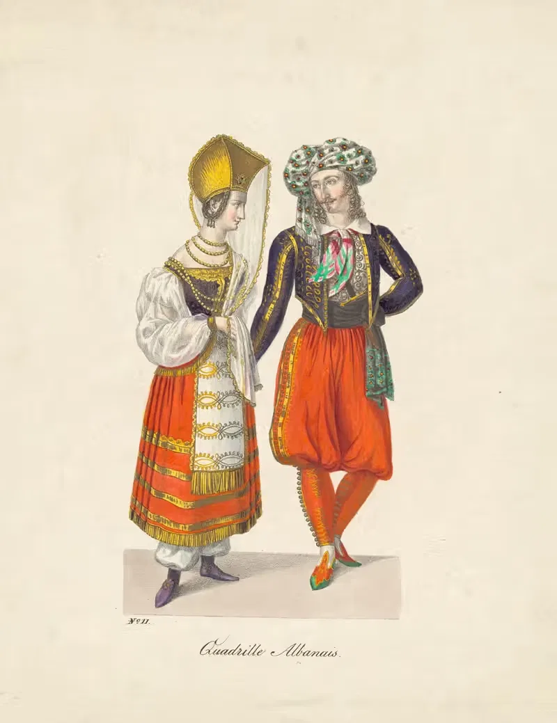 Quadrille Albanais, No. 11 — Anonymous