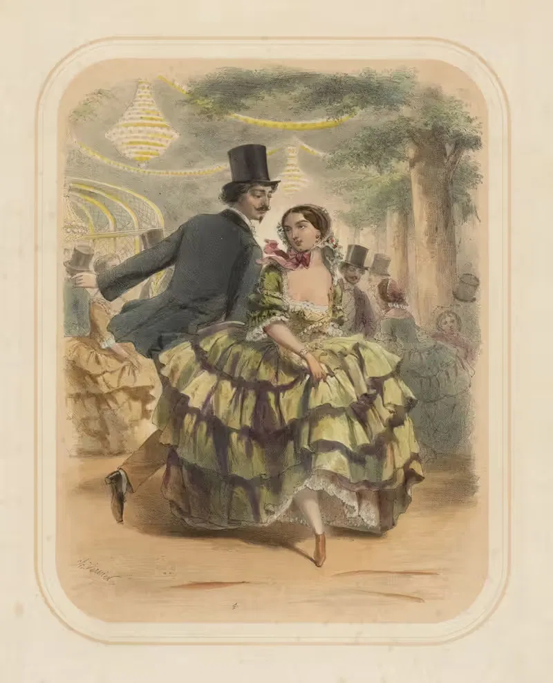 Бал в Асньере by Шарль Вернье, 1860-1869 — digital art print download