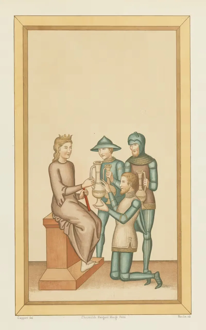 Царица Савская by Клавдий Иосиф Чаппори, 1858 — digital art print download