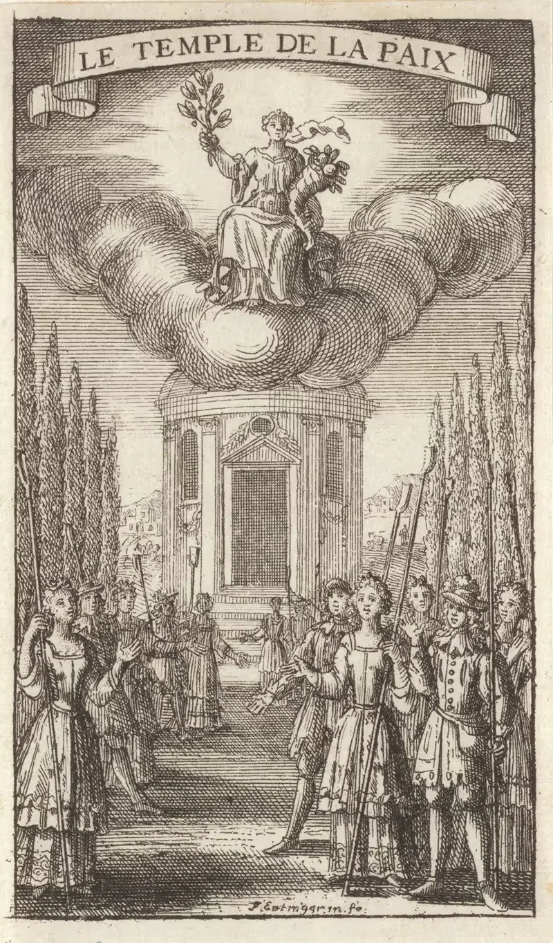 Храм мира by Франц Эртингер, 1703 — digital art print download