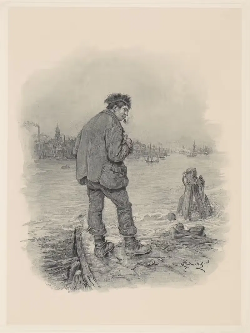 Рогоносец Ридеруд by Фредерик Барнард, 1884 — digital art print download