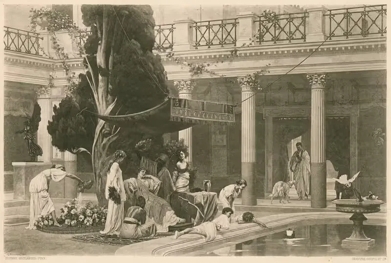 Женский суд by Гюстав Буланже, 1875 — digital art print download