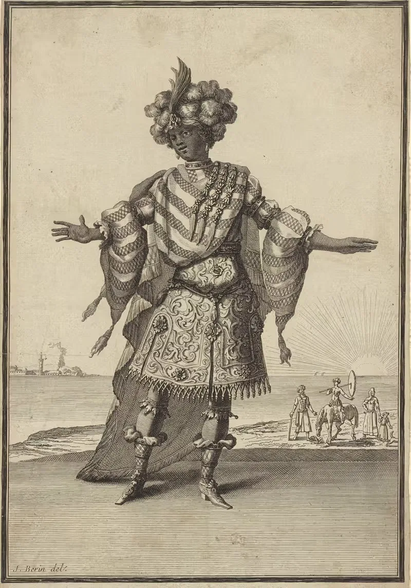 Habit d'Indien du balet du Triomphe de l'amour — Jean Bérain