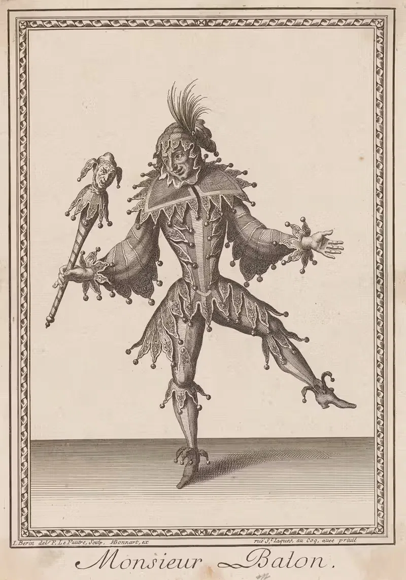 Месье Балон by Жан Бераен, 1700-1709 — digital art print download