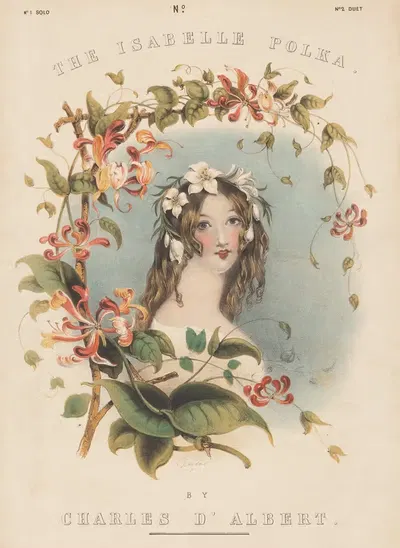 Полка Изабель, автор Шарль д'Альбер by Джон Брандард, 1840-1859 — digital art print download