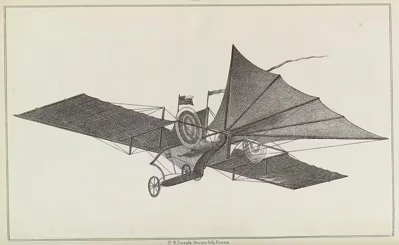 Henson's aerial steam carriage — Peter S. Duval