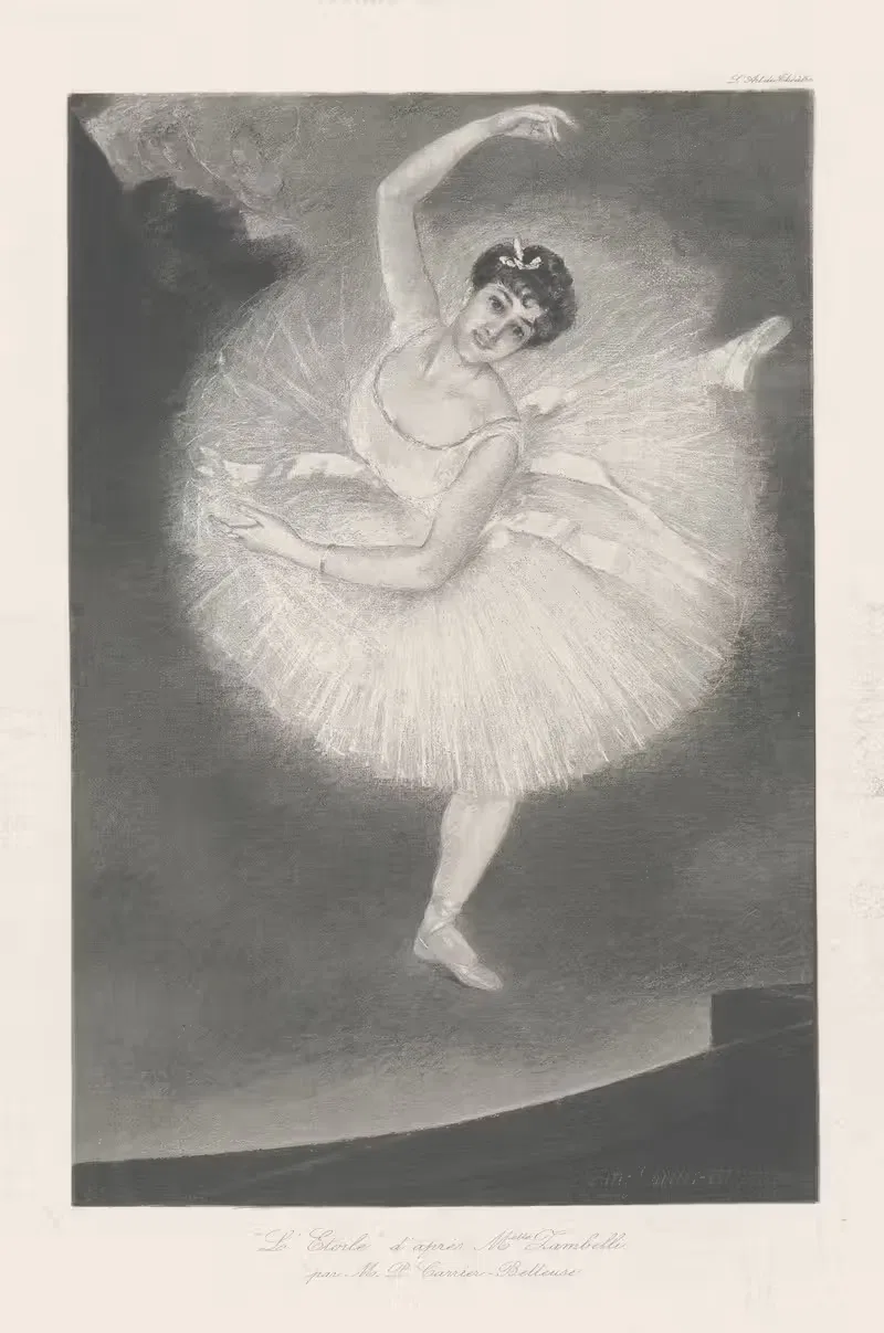 L'etoile, d'apres Melle Zambelli — Pierre Carrier-Belleuse