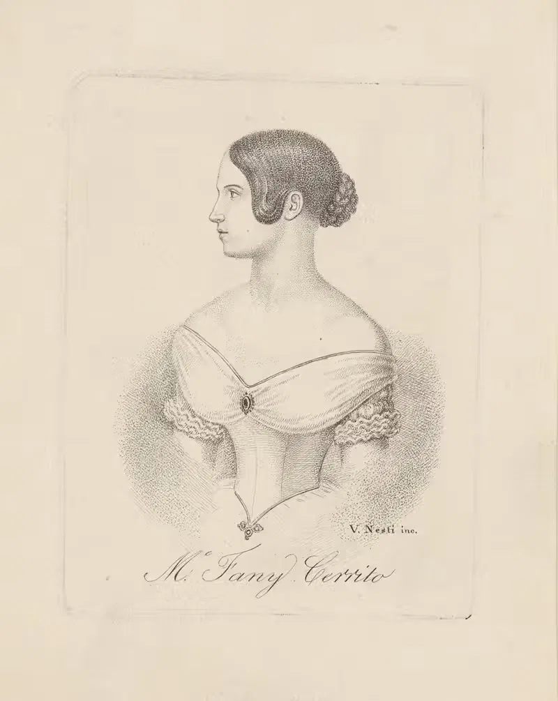 Я. Фани Серрито by Витторио Нести, 1830-1839 — digital art print download