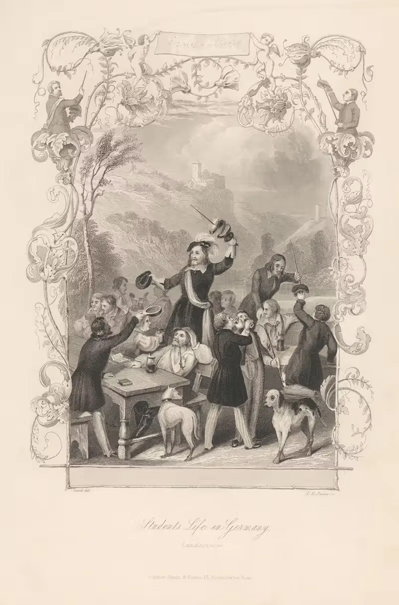 Students' Life in Germany, Landesvater — Albert Henry Payne