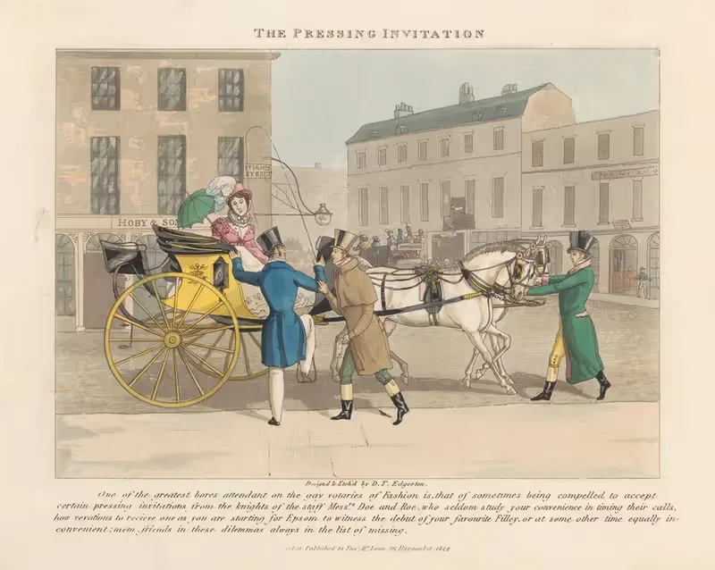 Настоятельное приглашение by Даниэль Томас Эгертон, 1824 — digital art print download