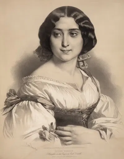 Felicia by Emile Lassalle, 1851 — digital art print download