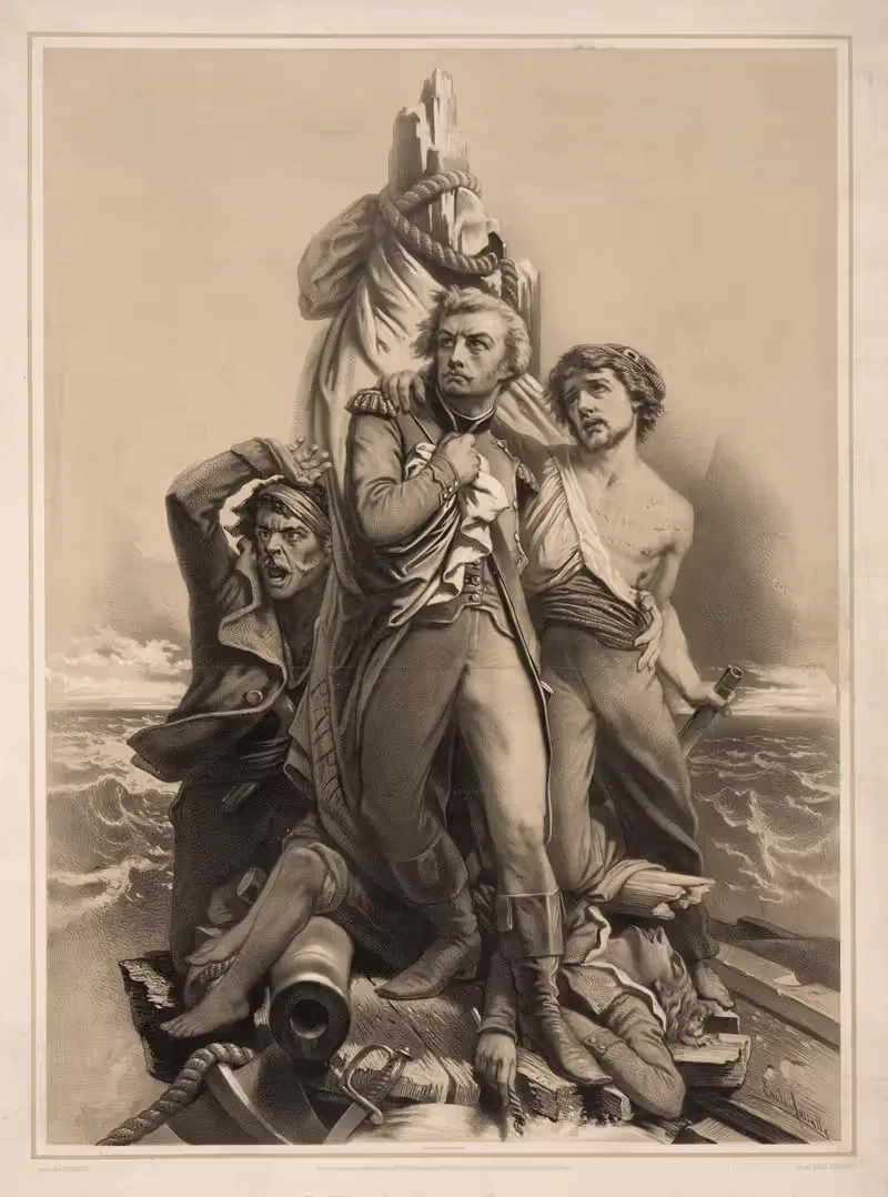 Мститель by Эмиль Ласаль, 1851 — digital art print download
