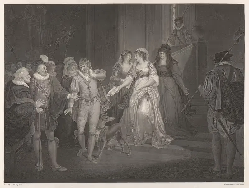 Все хорошо, что хорошо кончается by Фрэнсис Уитли, 1794 — digital art print download