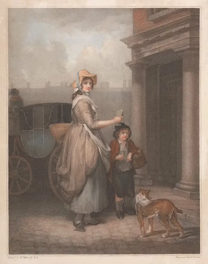 Вам нужны спички? by Фрэнсис Уитли, 1794 — digital art print download