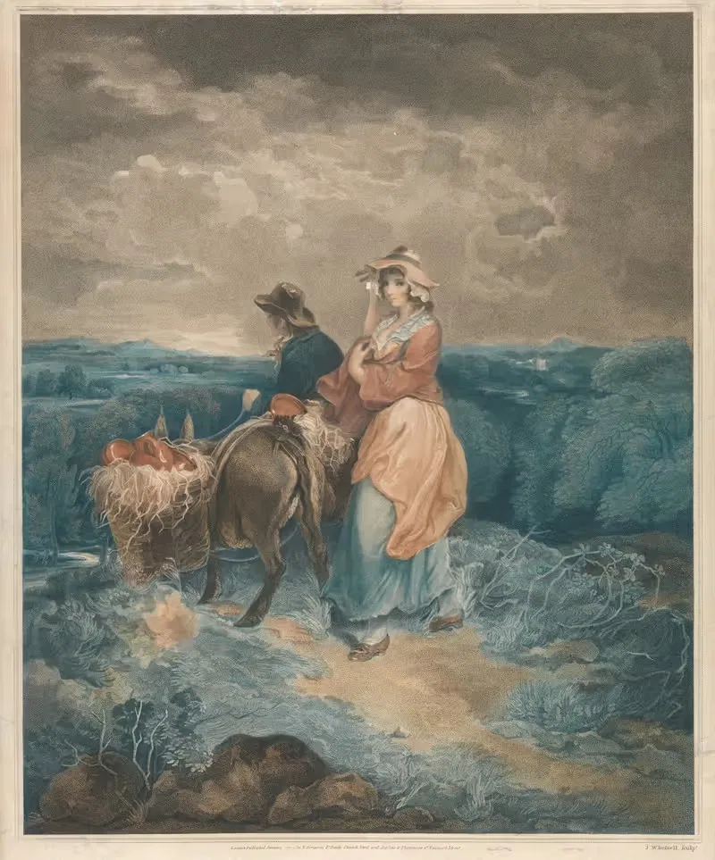 Блуждающие гончары by Фрэнсис Уитли, 1797 — digital art print download