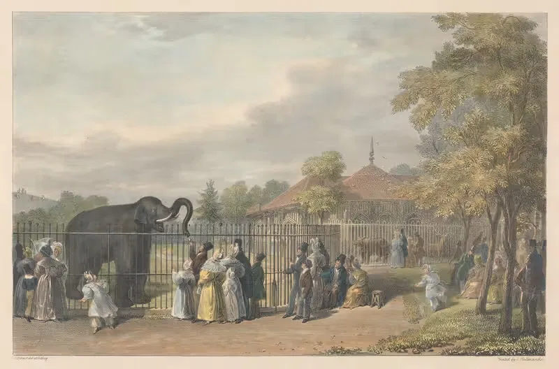 Zoological Gardens, Regent's Park — George Johann Scharf