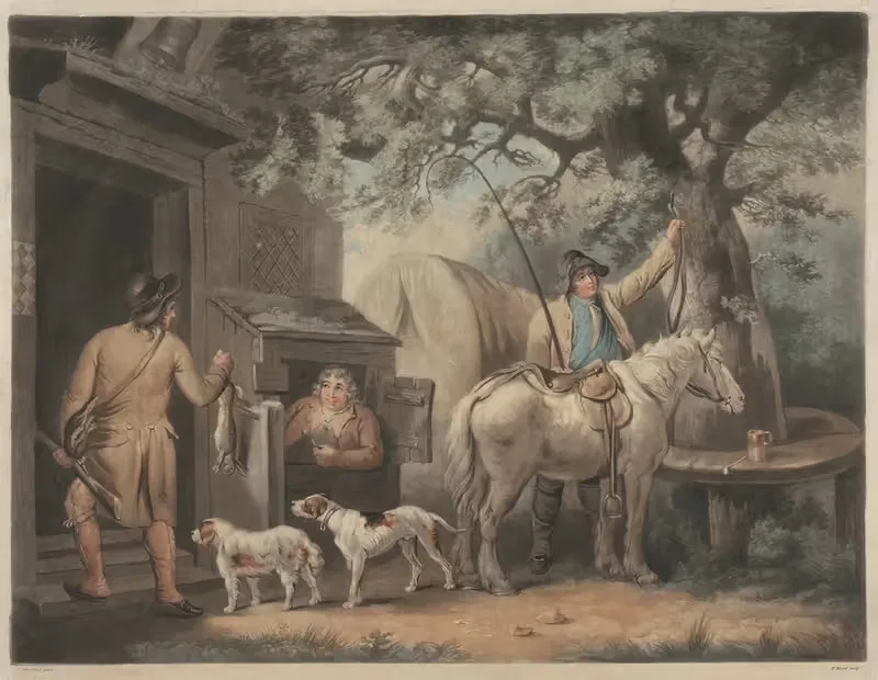 Возвращение спортсмена by Джордж Морланд, 1792 — digital art print download