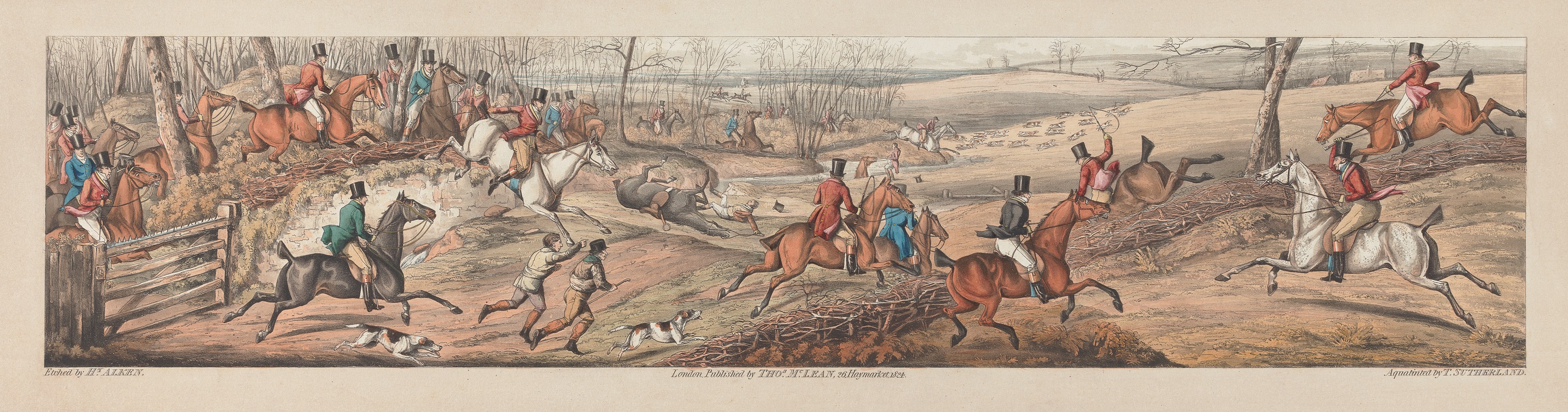 Ломая укрытие by Генри Томас Алкен, 1824 — digital art print download