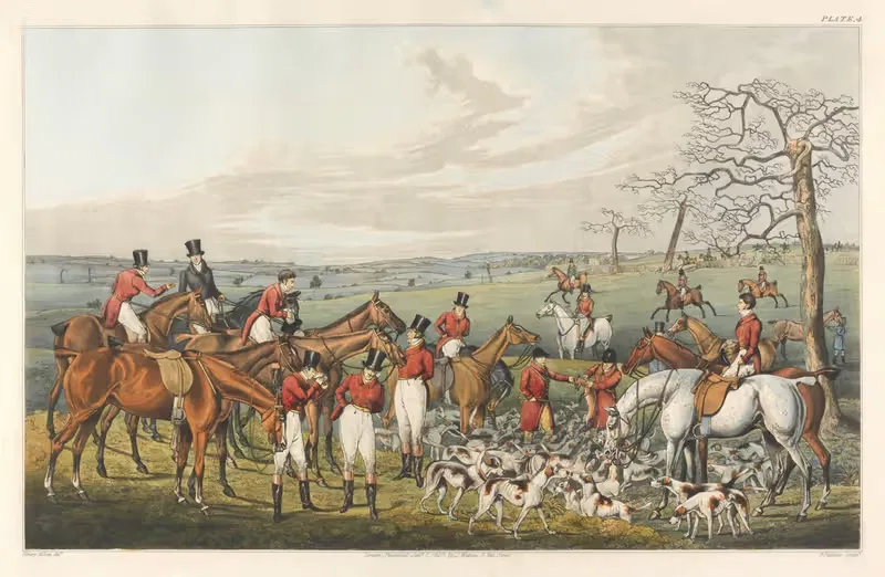 Лестершир – Смерть by Генри Томас Алкен, 1827 — digital art print download