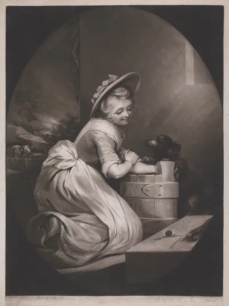 Заклинание, или Хобнелия by Джеймс Норткот, 1783 — digital art print download