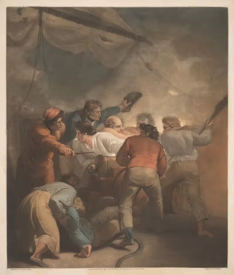 Моряки в драке by Томас Стотард, 1798 — digital art print download