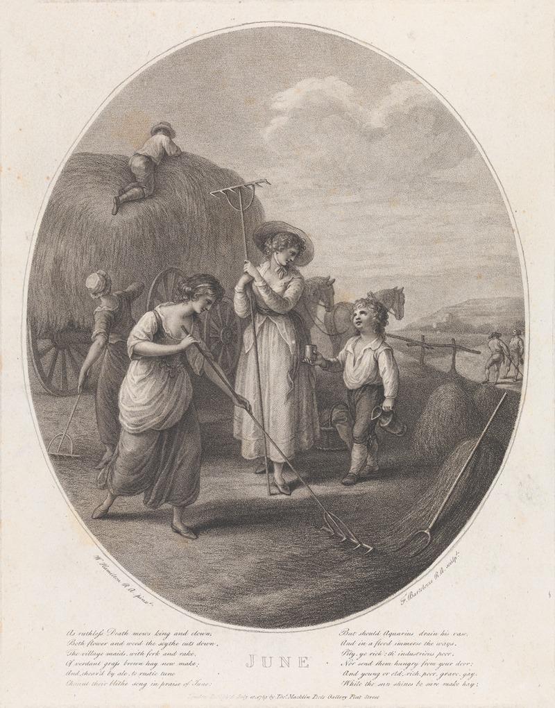 Июнь by Уильям Гамильтон, 1789 — digital art print download