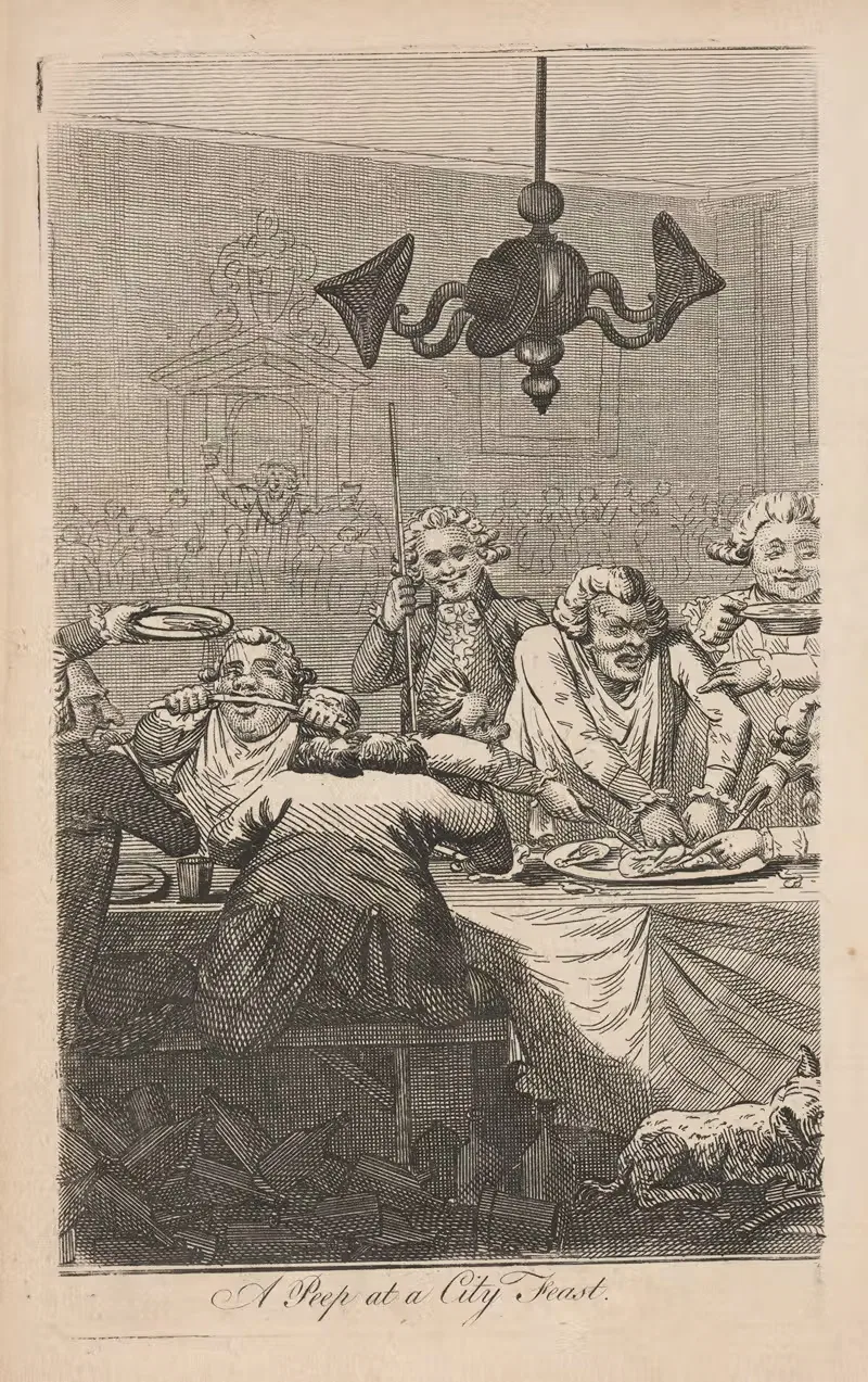 Заглянуть на городской пир. by Аноним, 1794 — digital art print download