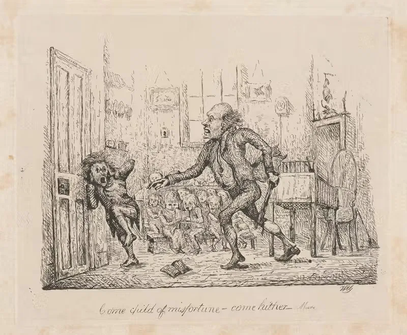 Come child of misfortune – come hither. — Anonymous