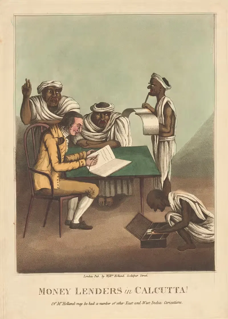 Money lenders in Calcutta. — Anonymous