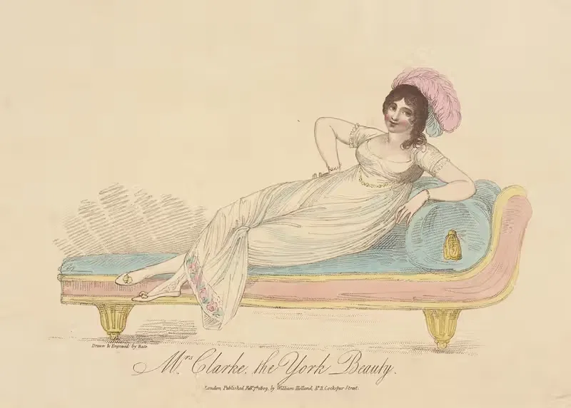 Mrs. Clarke, the York Beauty. — Anonymous