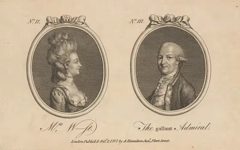 Mrs. W_st. The gallant Admiral — Anonymous