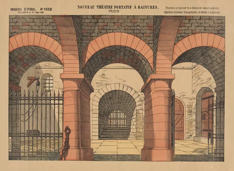 New portable theater with slots. Prison — Anonymous