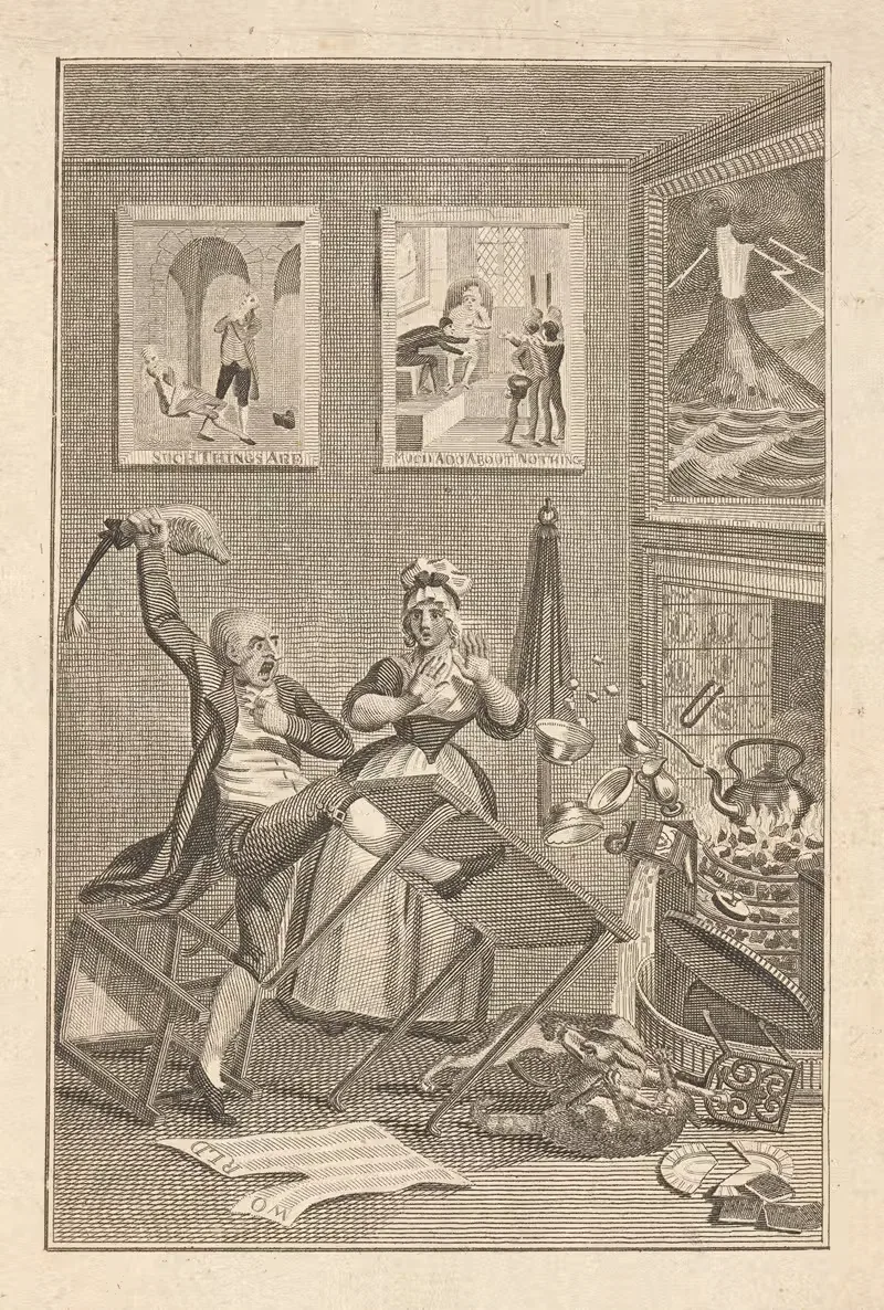 The falling of the stocks. — Anonymous
