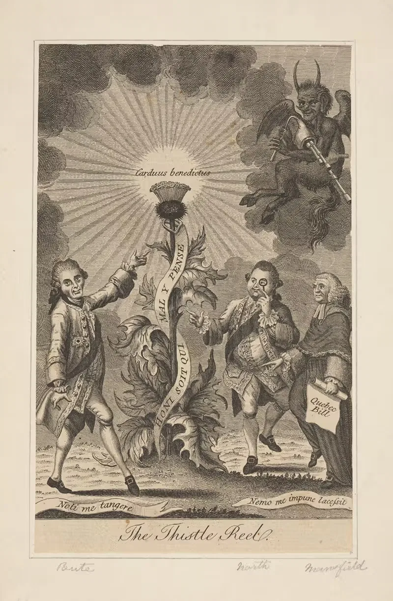 Чертополоховый танец. by Аноним, 1775 — digital art print download