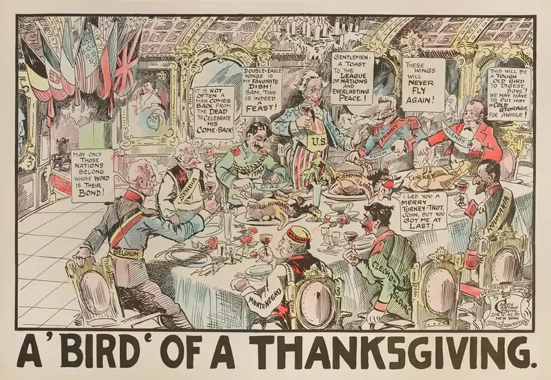 A 'Bird' of a Thanksgiving — Carey Cartoon Service
